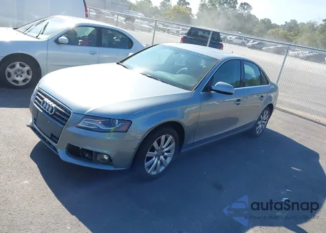 2010 Audi A4 2.0T Premium from USA, damaged, VIN WAUEFBFLXAN007380